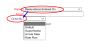 Example of Report option choice changing the Type field: Report option Reservations Entered On selected, leading to the Type field now being called Order by